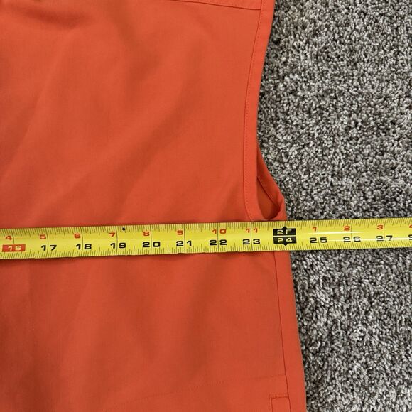 FIGS Rafaela Oversized Scrub Top WXXSW1003 Sunset Orange Size Medium NWOT - Picture 8 of 10